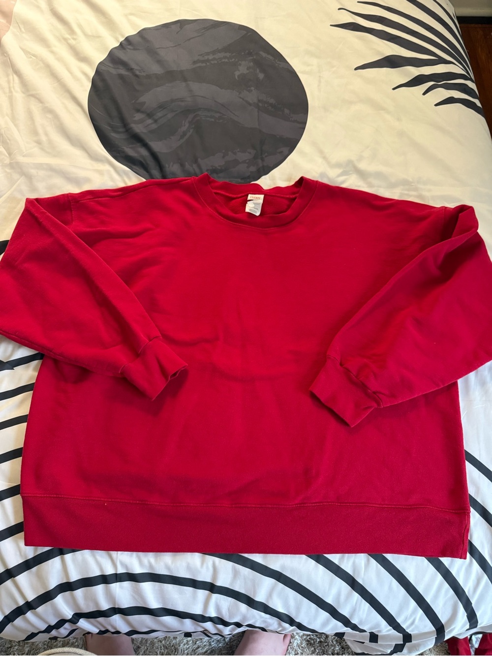 Hanes Red Crewneck Sweatshirt